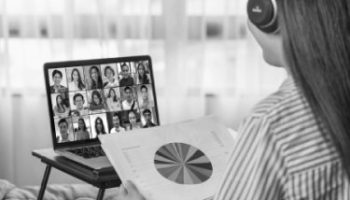 rear-view-of-asian-woman-working-and-online-meeting